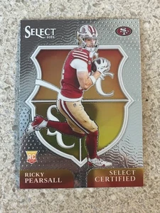 2024 Select Ricky Pearsall Select Certified #12 (RC) 49ers Rookie - Picture 1 of 2