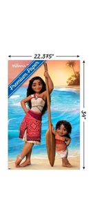 Póster de pared Disney Moana 2 - Moana y Simea, 22,375" x 34" - Imagen 1 de 4