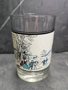 Vidrio de repuesto vintage Currier & Ives 1978 serie Arby Collectors 2 de 4 - Imagen 1 de 3