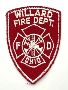 Vintage Willard Ohio Fire Dept Patch - Picture 1 of 2