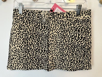 Edikted NWT Leopard Print Mesh Mini Skirt Size Small Sexy Clubwear - Image 1 of 4
