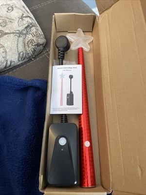 Christmas Tree Remote Control Outlet Magic Wand Light Switch Kids Gift Red - Image 1 of 4