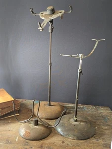 3 vintage NORLYN adjustable shop haberdashery display stands FREE SHIPPING - Picture 1 of 21