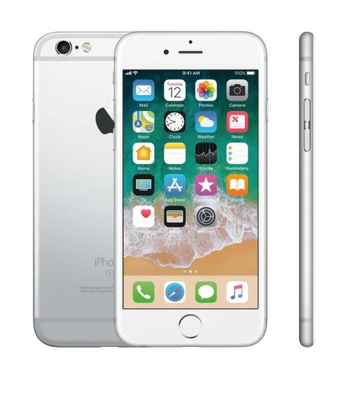 S50_SMARTPHONE APPLE IPHONE 6S 16GB IOS ARGENTO SILVER SBLOCCATO LEGGERE BENE! - Immagine 1 di 1