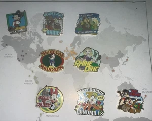 Adventures by Disney Rhine River Cruise Pins - Set Of 8 Pins - Picture 1 of 10