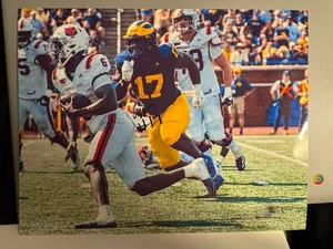 Enow Etta signed 8x10 photo Michigan Wolverines 2024 Autographed - Picture 1 of 1