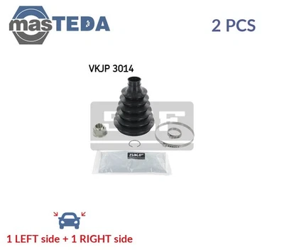 VKJP 3014 CV JOINT BOOT KIT PAIR WHEEL SIDE FRONT SKF 2PCS FOR OPEL MOVANO - Image 1 of 4