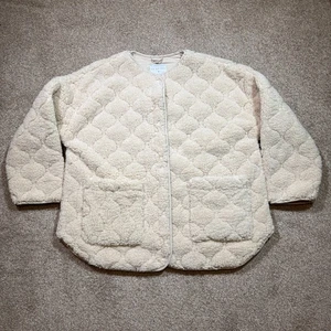 Kuschelige Sherpa-Steppjacke für Damen von F&amp;F - Größe 18 - Bild 1 von 8