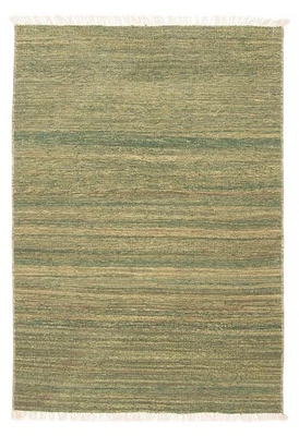 Vintage Hand Woven Traditional Kilim Rug 3'11" x 5'9" Oriental Wool Carpet - Image 1 of 4