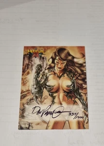 2002 Witchblade Top Cow Autographed Card #B-8 signed by Dan Parsons 337/1000 - Picture 1 of 2