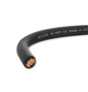 EXTRA WEICHES ELEKTROKABEL AKKU SCHWEISSEN SCHWARZ 16mm² - 10 METER - Bild 1 von 1