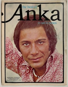 Paul Anka - The best of Anka - vintage 1973 song book - 96 pp - Good Cond - Picture 1 of 5