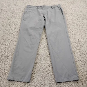 Pantalone Vineyard Vines On The Go Uomo 34x30 Grigio OTG Performance Elasticizzato Flex A2 - Foto 1 di 13