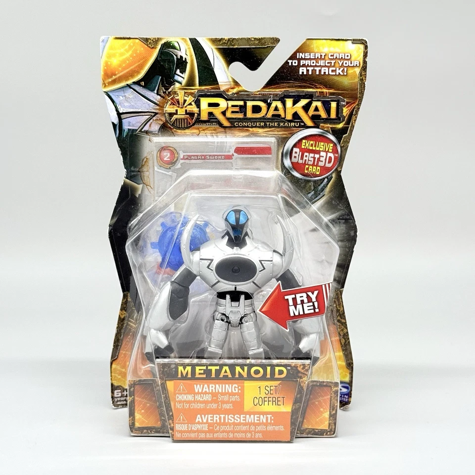 Spin Master 2011 Redakai Metanoid Light Up Action Figure Exclusive Blast 3D Card - Image 1 of 4
