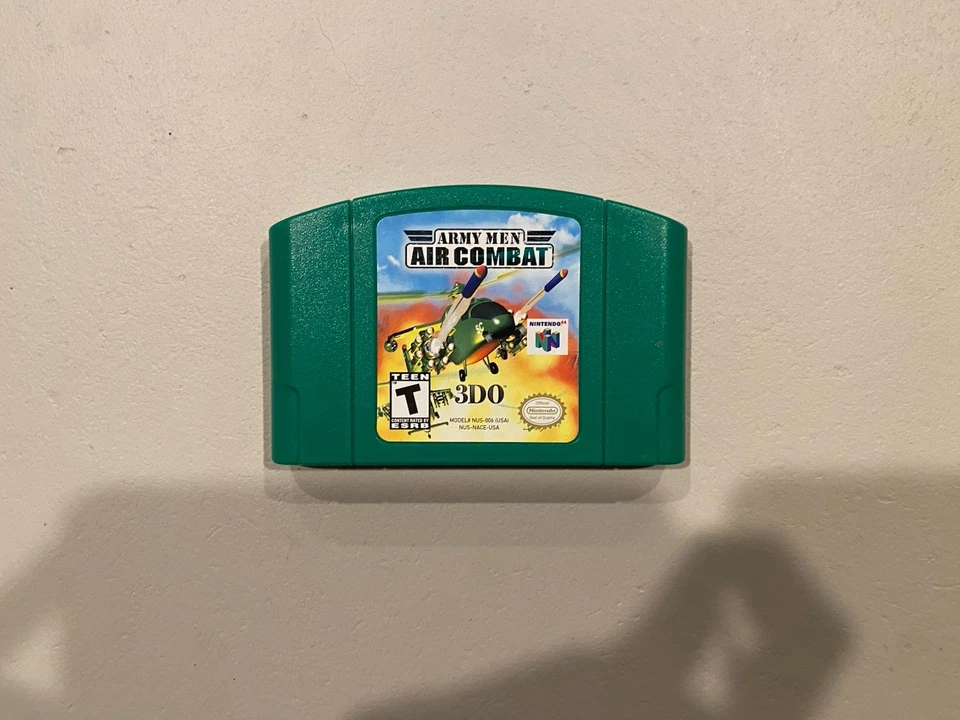 N64 Army Men Air Combat Nintendo 64 Authentic Video Game Cartridge - Image 1 of 1