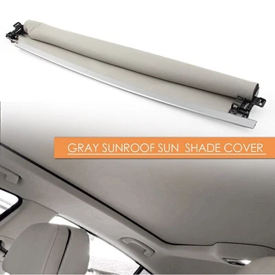 Panoramic Sunroof Sunshade Shade Curtain Cover Fit VW Touareg 2011-2018 Car - Image 1 of 4