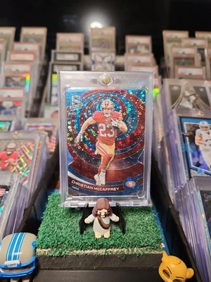 2023 Spectra  Christian McCaffrey /50 Disco Die Cut - Image 1 of 2
