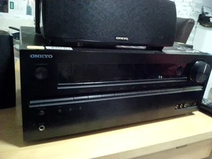 Onkyo TX-NR 509,5.1 Kanal-Sound AV Receiver,Fernbedienung,4XSKF648,1XSKC 648 Top - Bild 1 von 8