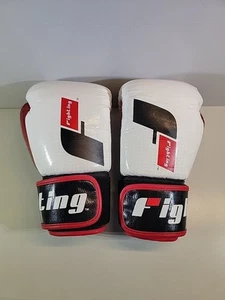 Title Boxing Fighting Sports S2 Gel Boxing Power Gloves - White,Red,Black - Picture 1 of 8