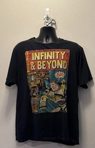 Vtg 1990's Ring Spun Pixar Toy Story T-Shirt Black Men's Size 2XL Collectible - Picture 1 of 4