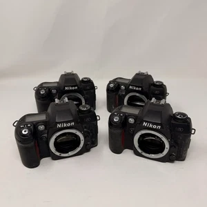 Lote de (4) - Cuerpo de cámara fotográfica Nikon F80 35 mm SLR solamente - Imagen 1 de 2