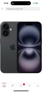 APPLEiPhone 16 Smartphone - Bild 1 von 3