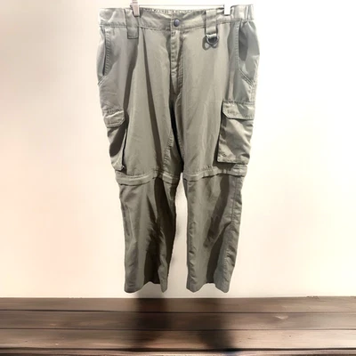 Boy Scouts Of America Mens Switchback Convertible Zip Pants Olive MEDIUM Relaxed - Image 1 of 4