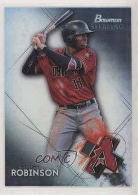 2021 Bowman Sterling Prospects Kristian Robinson #BSP-1 - Image 1 of 2
