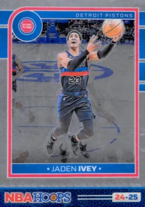 2024-25 Panini NBA Hoops - Jaden Ivey #99 Prizm Premium - Pistons - Picture 1 of 3