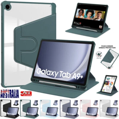 Para Samsung Galaxy Tab A9 / A9 Plus 11" Cuero Antigolpes Abatible Soporte Estuche Cubierta Foto 1 de 4