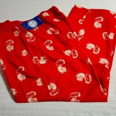 Gráficos Life is Good Santa talla ceñida Pantalones de dormir XXL rojos Foto 1 de 4