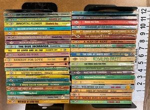 Harlequin Vintage Red Edge PB Lot of 42 Elizabeth Hoy, Jane Arbor, Jane Corrie - Picture 1 of 7