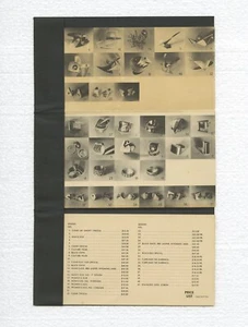 c. 1949 Margaret De Patta MODERN JEWELRY rare New Bauhaus 32-piece Price List - Foto 1 di 2