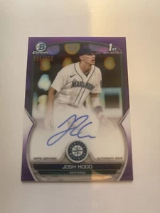 Josh Hood First Bowman Auto 188/250 **mint condition** - Picture 1 of 2
