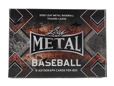 2022 LEAF METAL BASEBALL HOBBY BOX