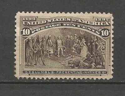 United States US 1892 Sc 237 10c Columbus - Image 1 of 2