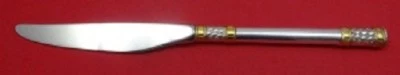 Aegean Weave Gold by Wallace Sterling Silver Regular Knife 9 3/8" Flatware - Image 1 of 2