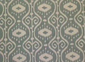 MAGNOLIA HOME BALI SPA BLAU IKAT TOSCANA MÖBELSTOFF VOM HOFT 54 ZOLL W - Bild 1 von 5