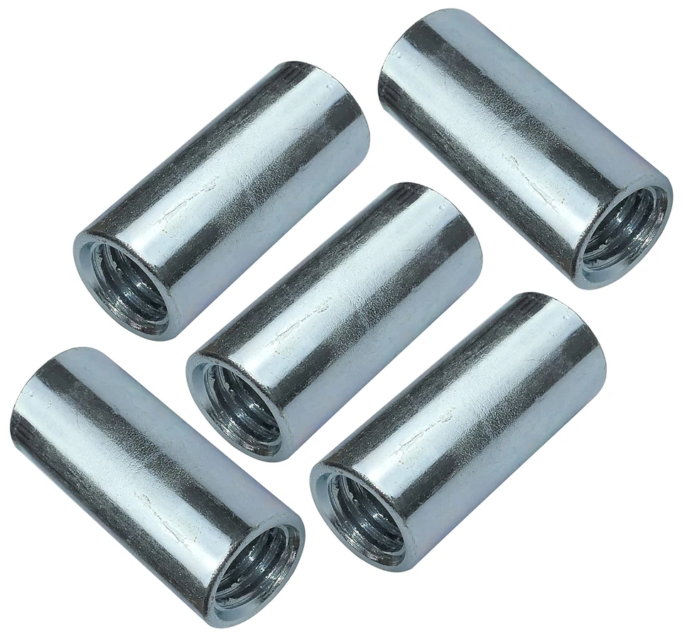 AERZETIX - Set di 5 dadi manicotti di accoppiamento M10x30x13mm filettato (a3h) - Immagine 1 di 1