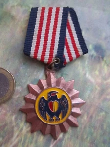 Médaille collection vintage militaire ? civile ? - Foto 1 di 2