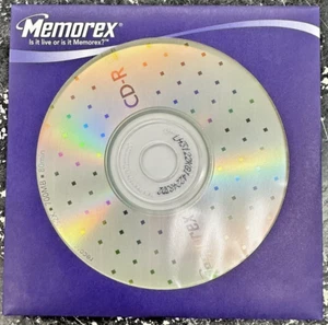 Memorex 700MB/80-Minute 52x Data CD-R for Media and Music 8 Pack - Picture 1 of 6