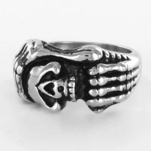 Bague acier Ghost Skull Skeleton Hand - Imagen 1 de 1