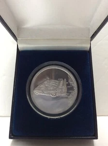 Dale Earnhardt Official Commemorative Sam Bass Design Silver Plated Coin #6 - Picture 1 of 3