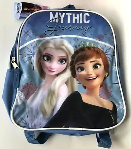 Disney Frozen Elsa Anna Small Girl's Backpack 11" Mini Bag School Travel NEW - Picture 1 of 4