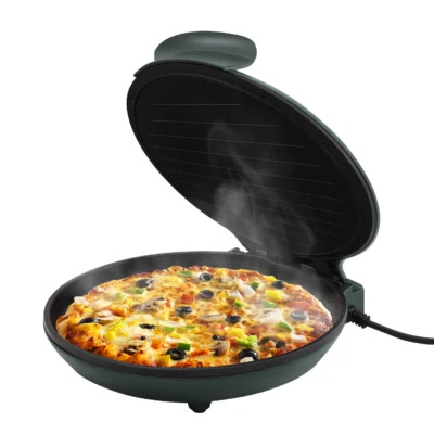 Pizzaofen Kontaktgrill Tischgrill BBQ Grillplatte Elektrogrill Sandwich Panini - Bild 1 von 4