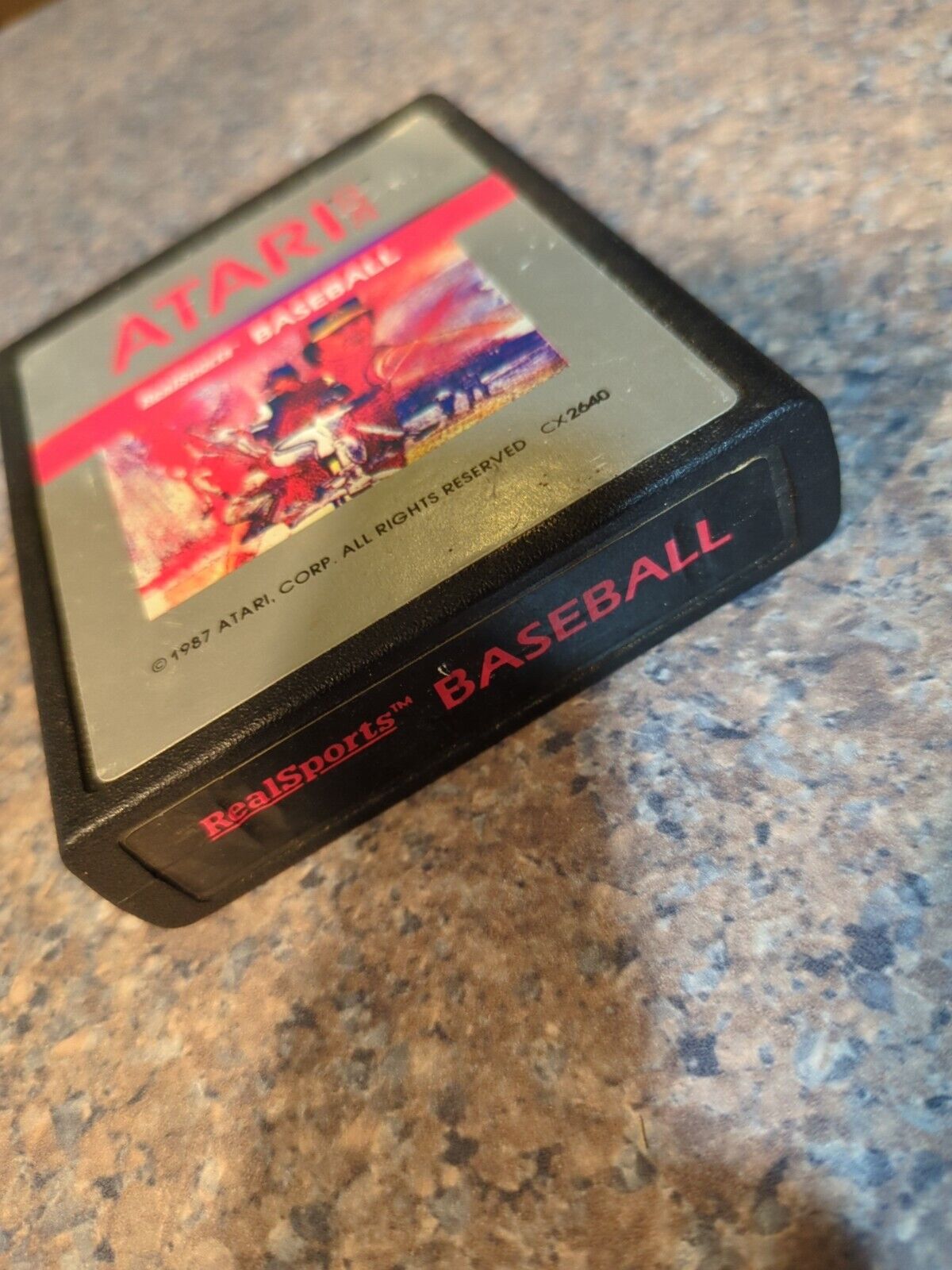 Atari 2600 Realsports Baseball Tested Combine Ship