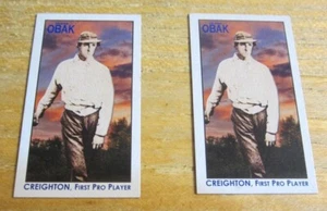 Jim Creighton Menge 2 2010 Tristar Obak Mini T212 #26 Karten Baseball Brooklyn - Bild 1 von 2