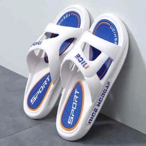 New Design Pvc Slippers for Men Sandals Non-Slip Sandals Summer Beach Size 10 - Picture 1 of 5