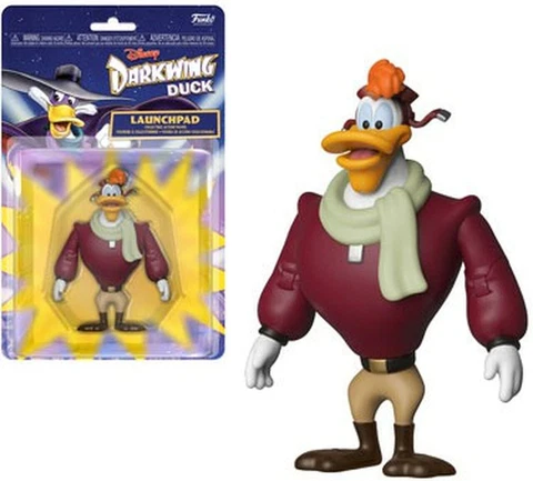 Disney DARKWING DUCK Launchpad McQuack Action Figure 90s Toys TV Show Cartoon Cover