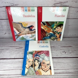 Cinderella Pinocchio Thumbelina Now You Can Read Bundle - Picture 1 of 10